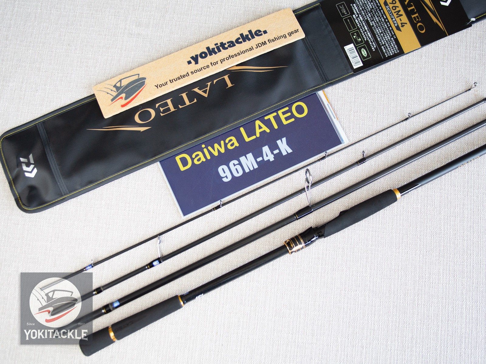 Daiwa 25 LATEO 96M-4-K Spinning Rod JDM Shipping From JAPAN