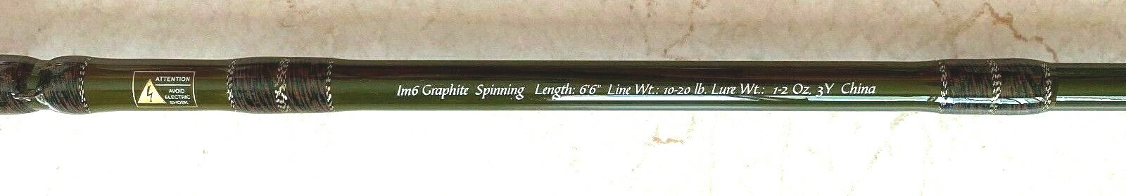 1-PC 6’6″ Spinning Kayak Rod – Value of $130 – $48.99