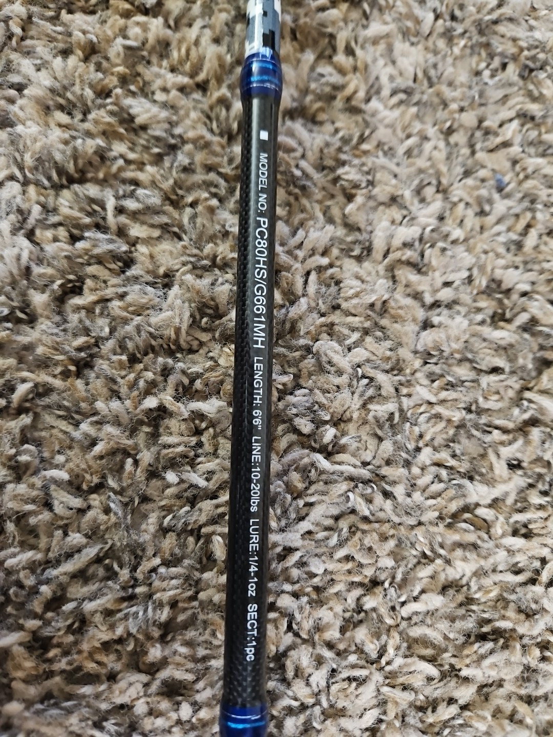 Daiwa Procaster 80 Baitcast Rod 6’6″ Meadium Heavy PC80HS/G661MH