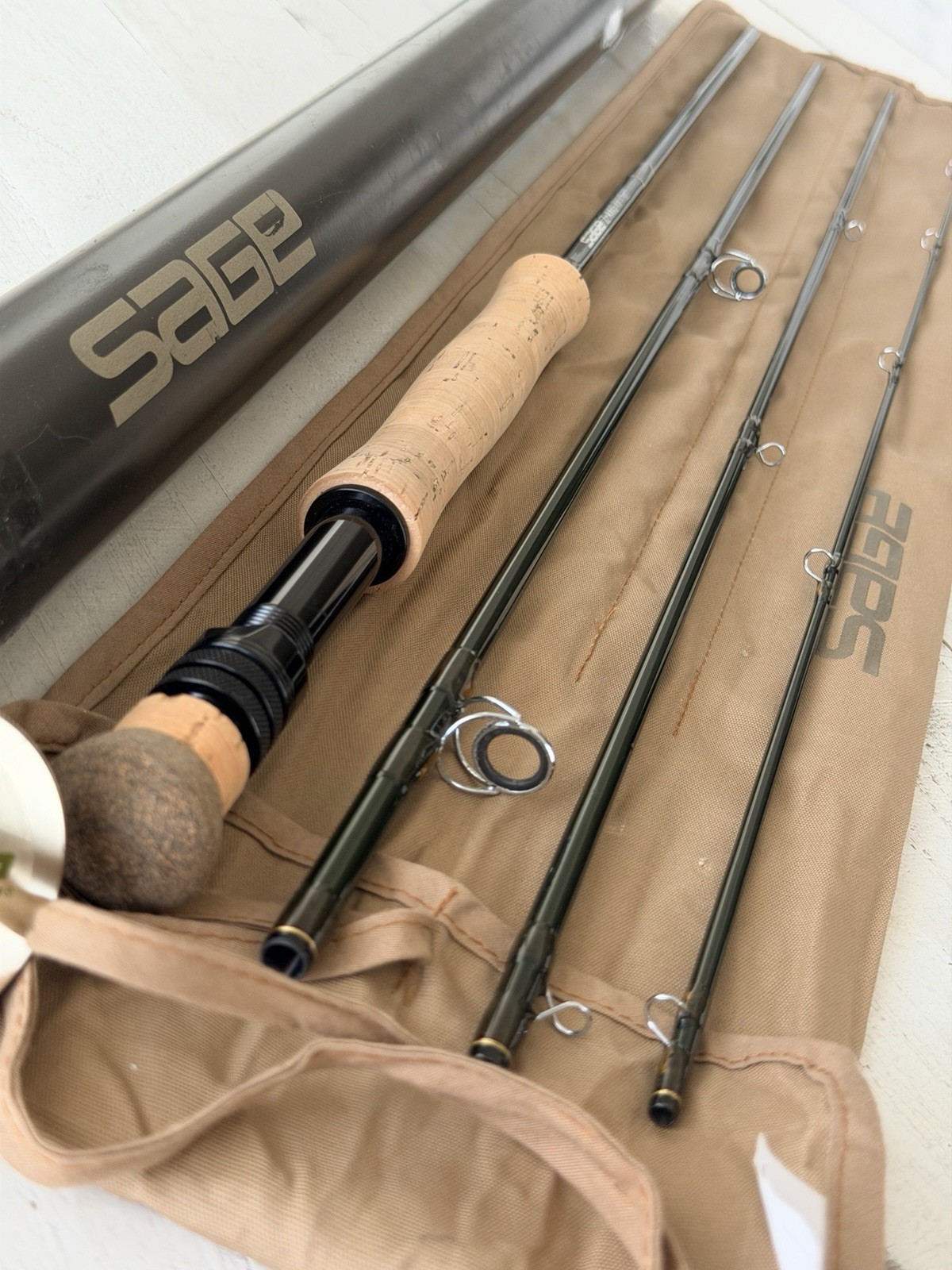 **BEAUTIFUL**🔥SAGE Z-Axis 8wt. 9’ft FlyRod!~LEGENDARY~🔥