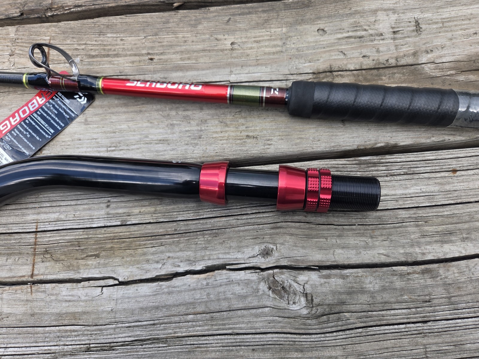 daiwa seaborg bent butt rod