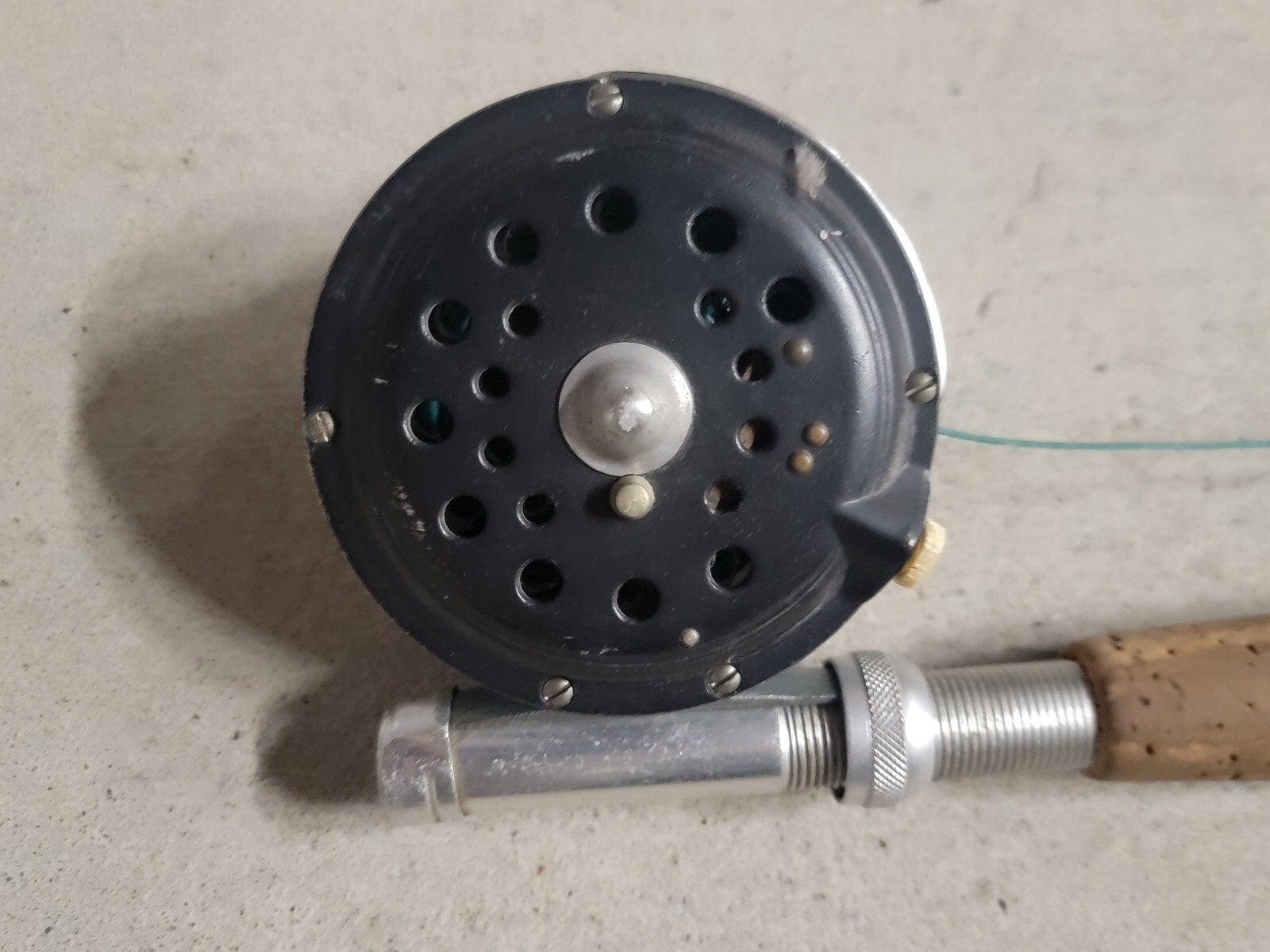 St. Croix Double Powder Fly Rod With Pflueger Medalist Reel