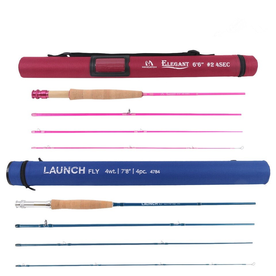 Youth Fly Fishing Rod Medium Fast Action For Girl and Boy