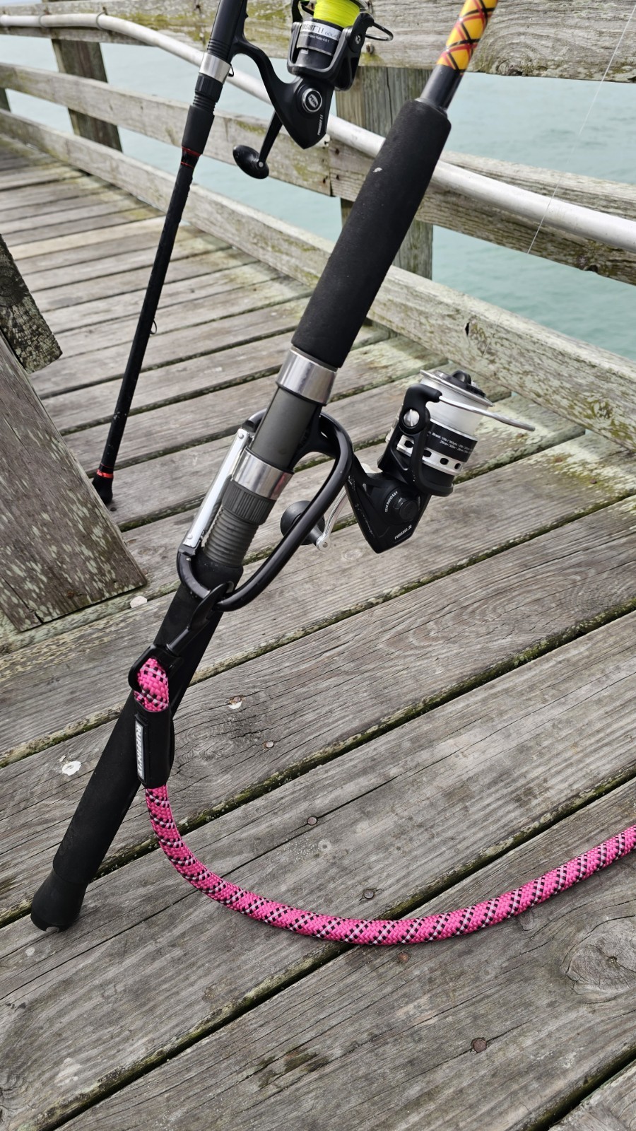 Rod Saver For Pier Or Dock Fishing