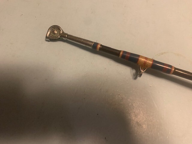 CUSTOM BUILT GRAPHITE COMPOSITE 7 FOOT 3 INCH 50 TO 100 POUND CLASS FISHING ROD