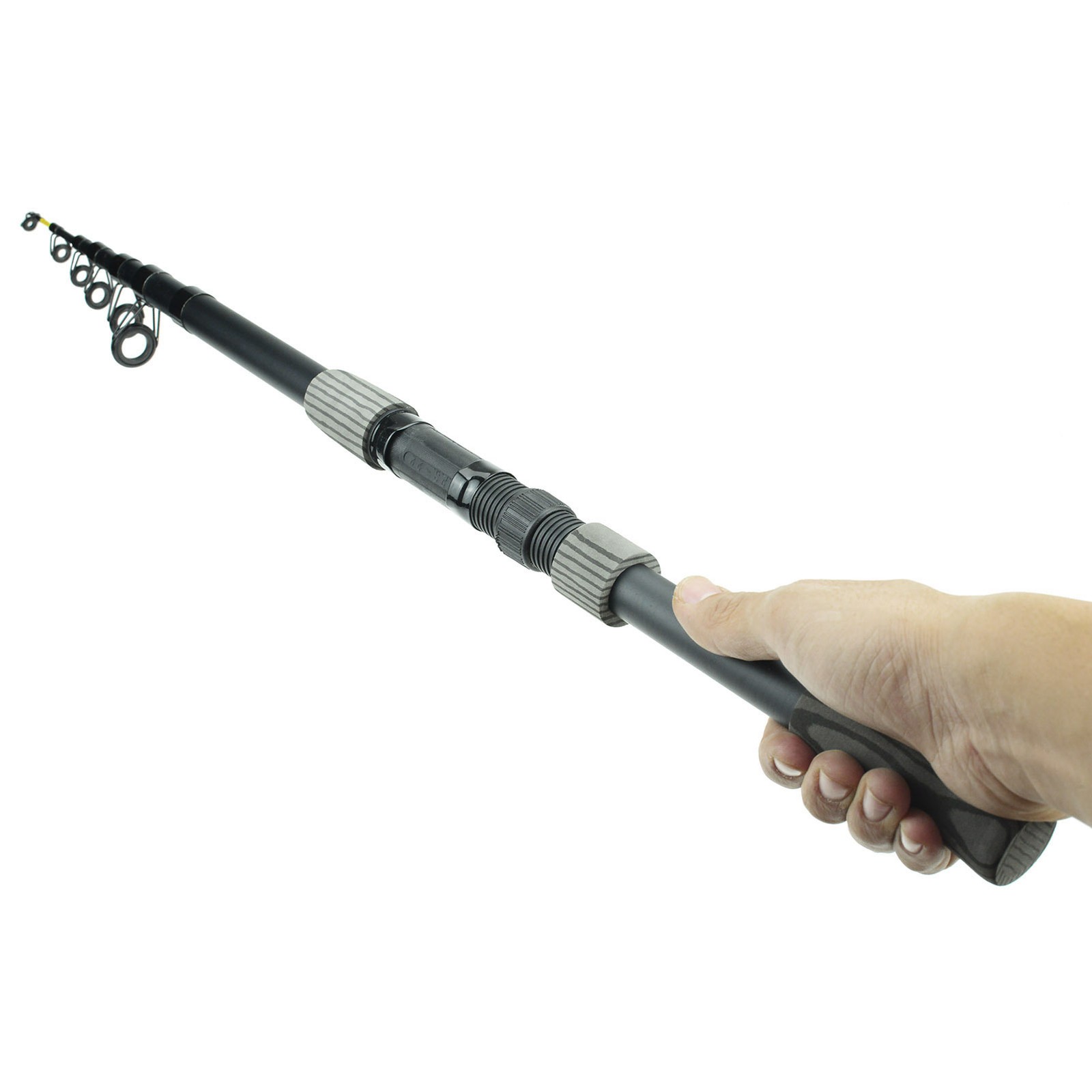 2.1M-3.6M Shrinkable Design Portable Telescopic Fiberglass Fishing Rod