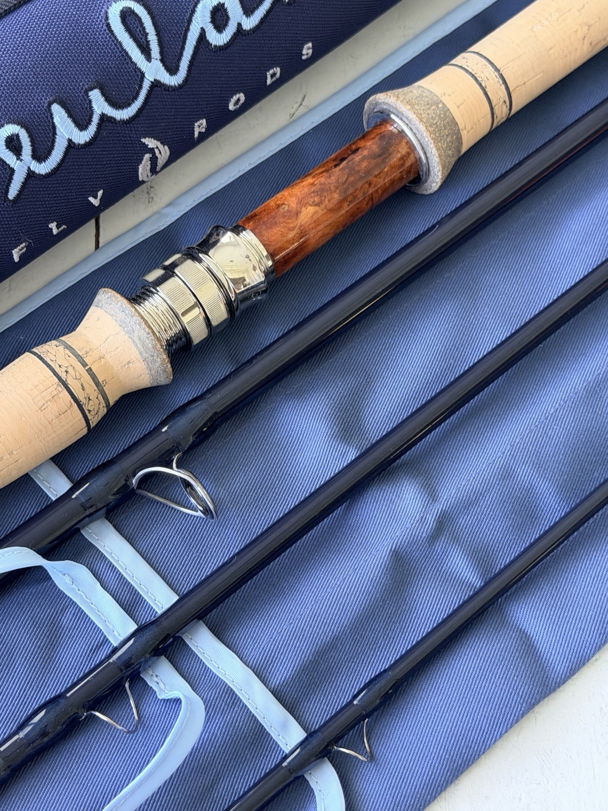 **BEAUTIFUL**🔥 BEULAH PLATINUM 7wt 12’8”in~4pc Switch/Spey🔥~LEGENDARY~