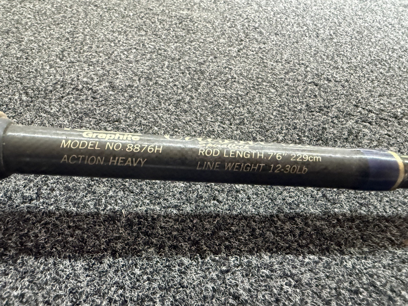 Kunnan Graphite Classic 96 8876H 7’ 6” Heavy Action Flipping Rod