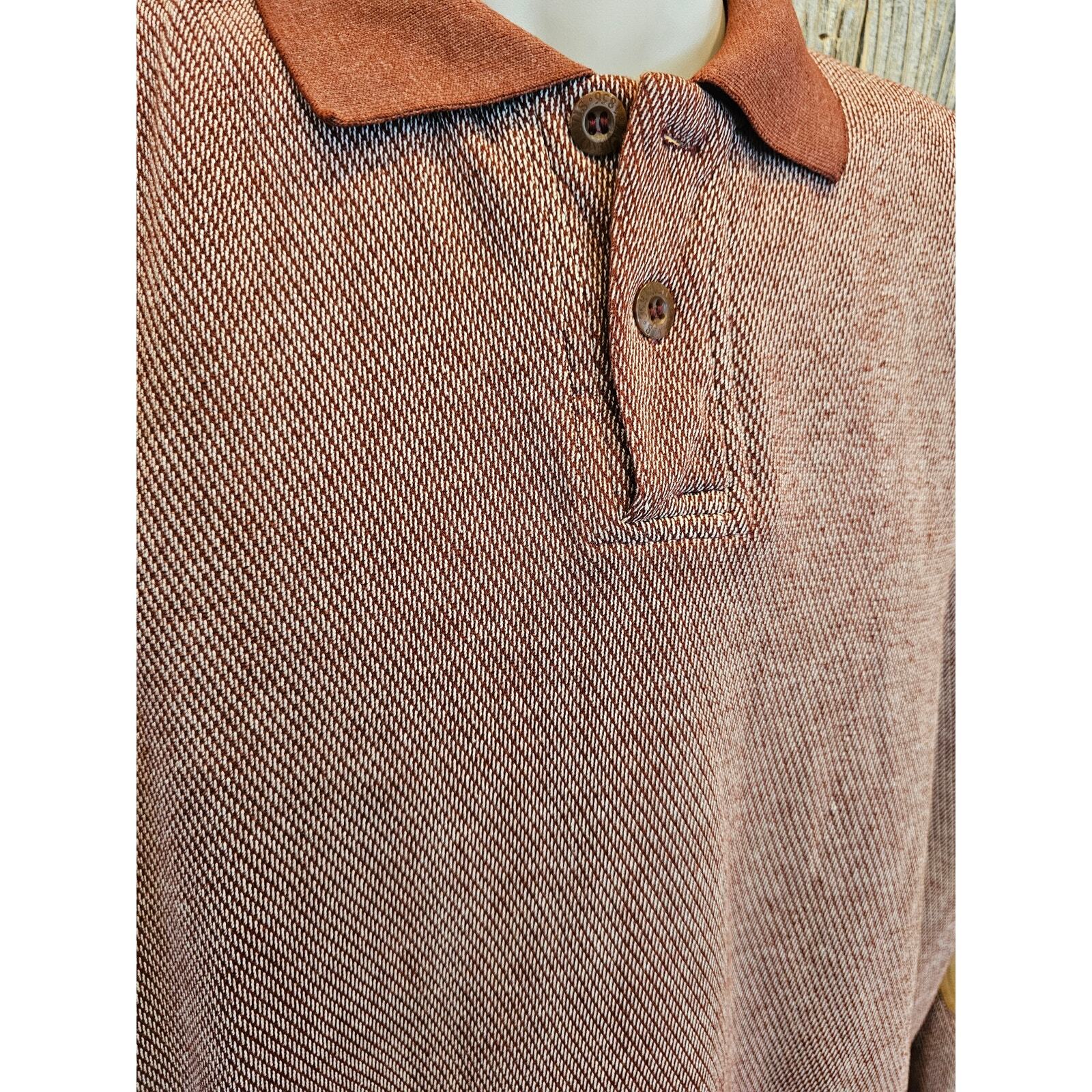 Vintage Orvis size red knit sweater banded bottom elbow patches winter mens XL ^
