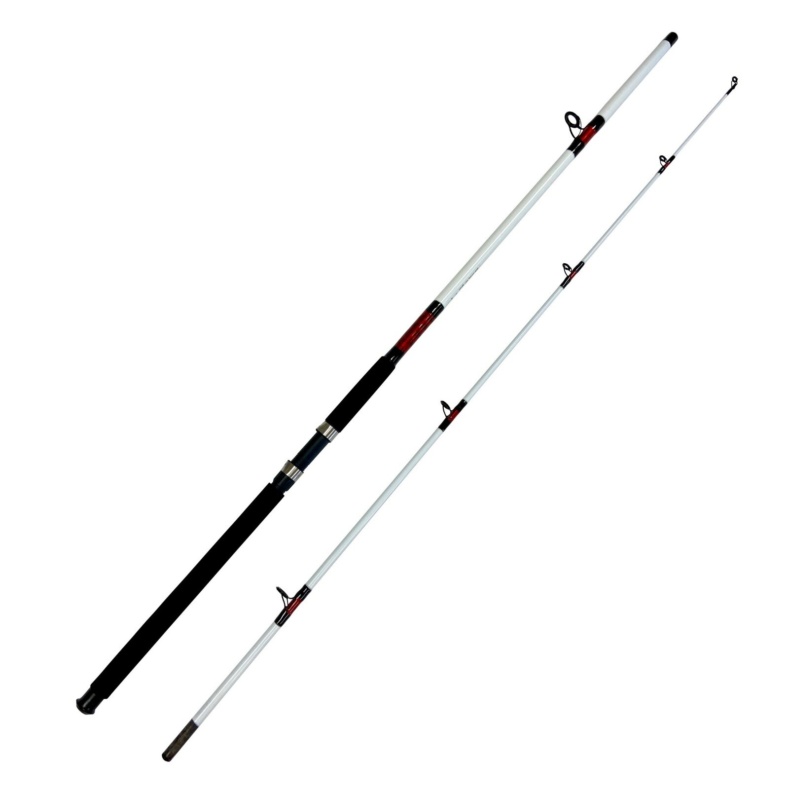 15-30 lb. 10 ft. Surf Rod – 2pc. Saltwater Fishing – “White Beast”