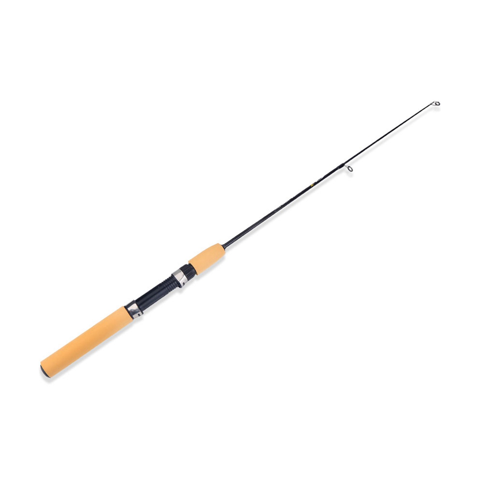 Ice Winter Fishing Rod Glass Fiber Retractable Mini Fishing Pole Tackle EZJQ
