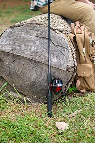 Zebco 404 Spincast Reel & Fishing Rod Combo, 6ft 2-Piece Pole