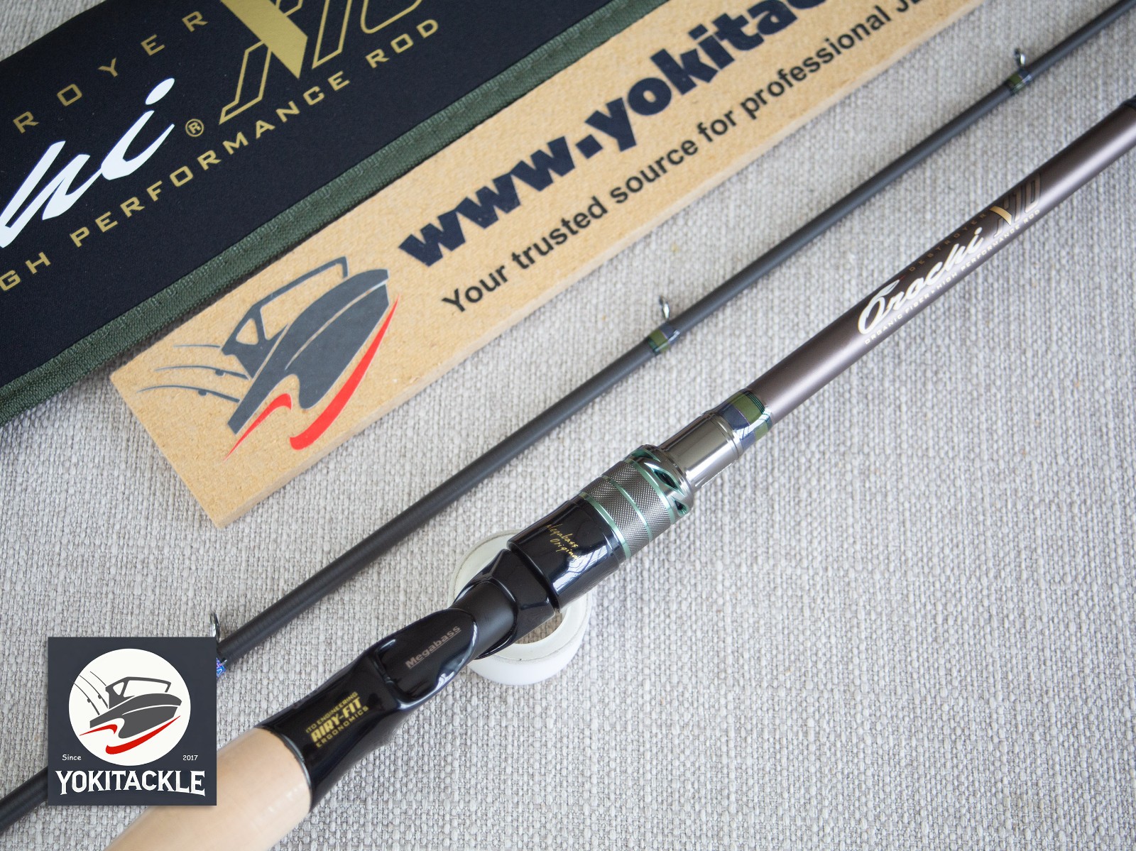 Megabass OROCHI X10 F4.1/2-611XT 2P Baitcasting Rod for Bass