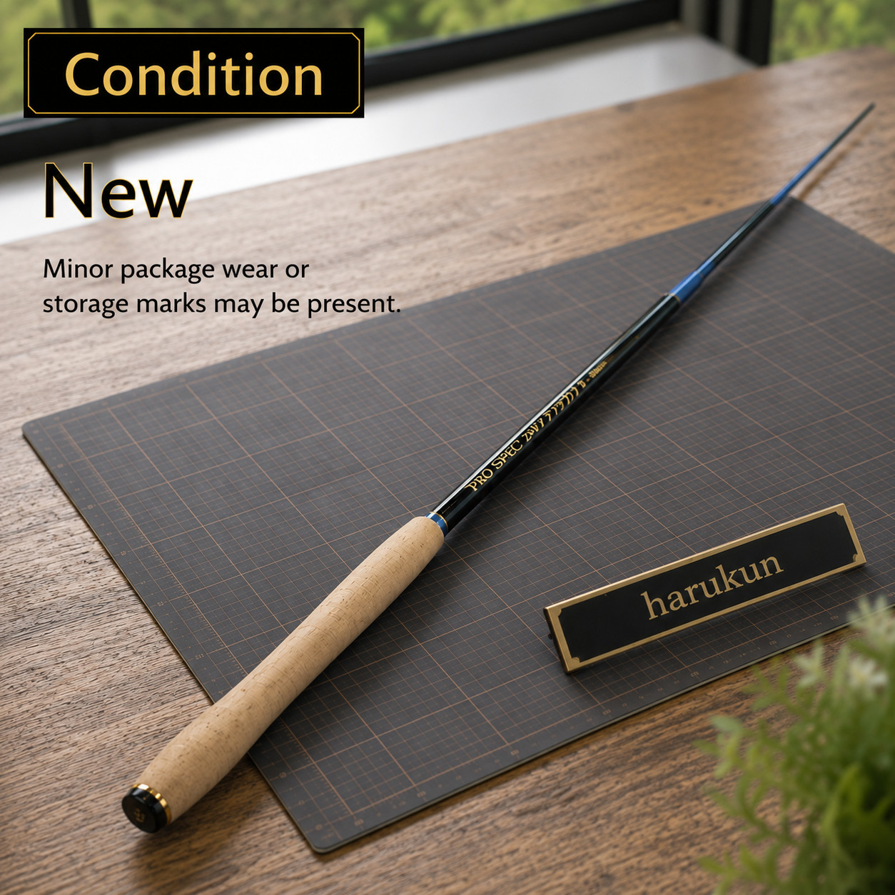 Uzaki Nissin PRO SPEC 2 WAY Tenkara 6:4 Action 320 Tenkara Rod New