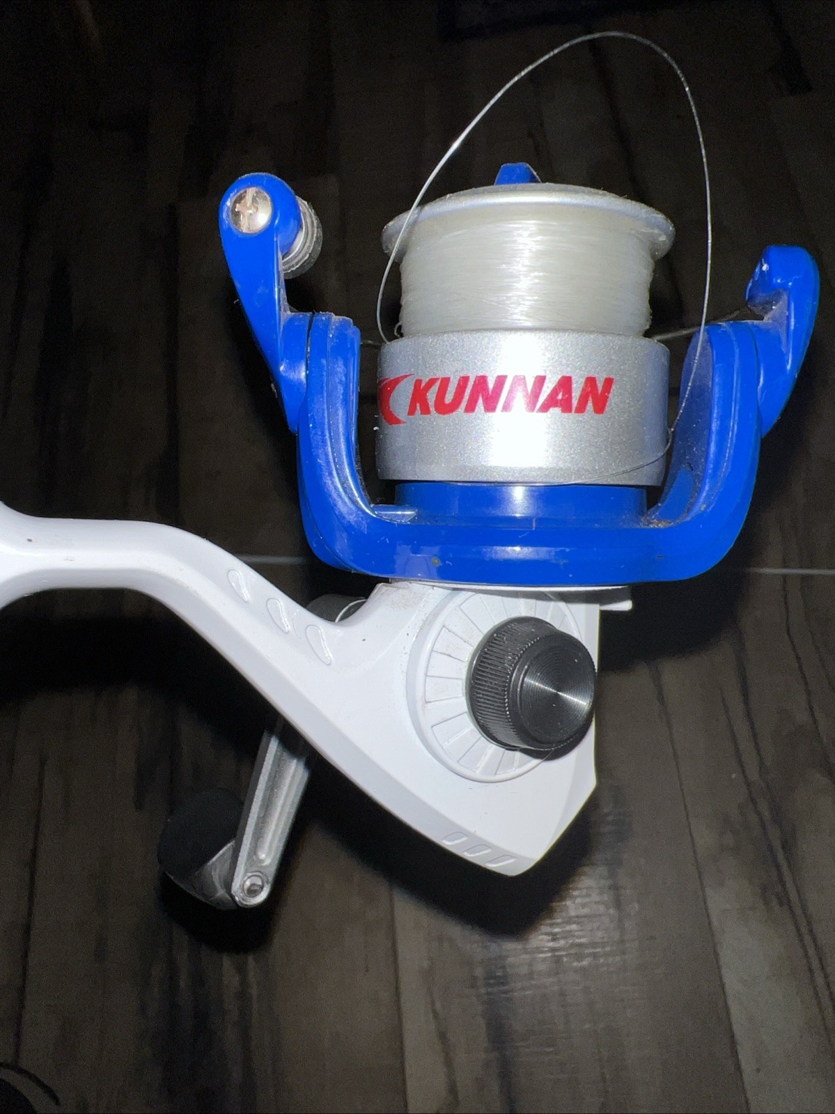 Kunnan Ultralight Spinning Rod 4.5’ 2-Pc KBRV & 5.2:1 Reel American Flag Decal