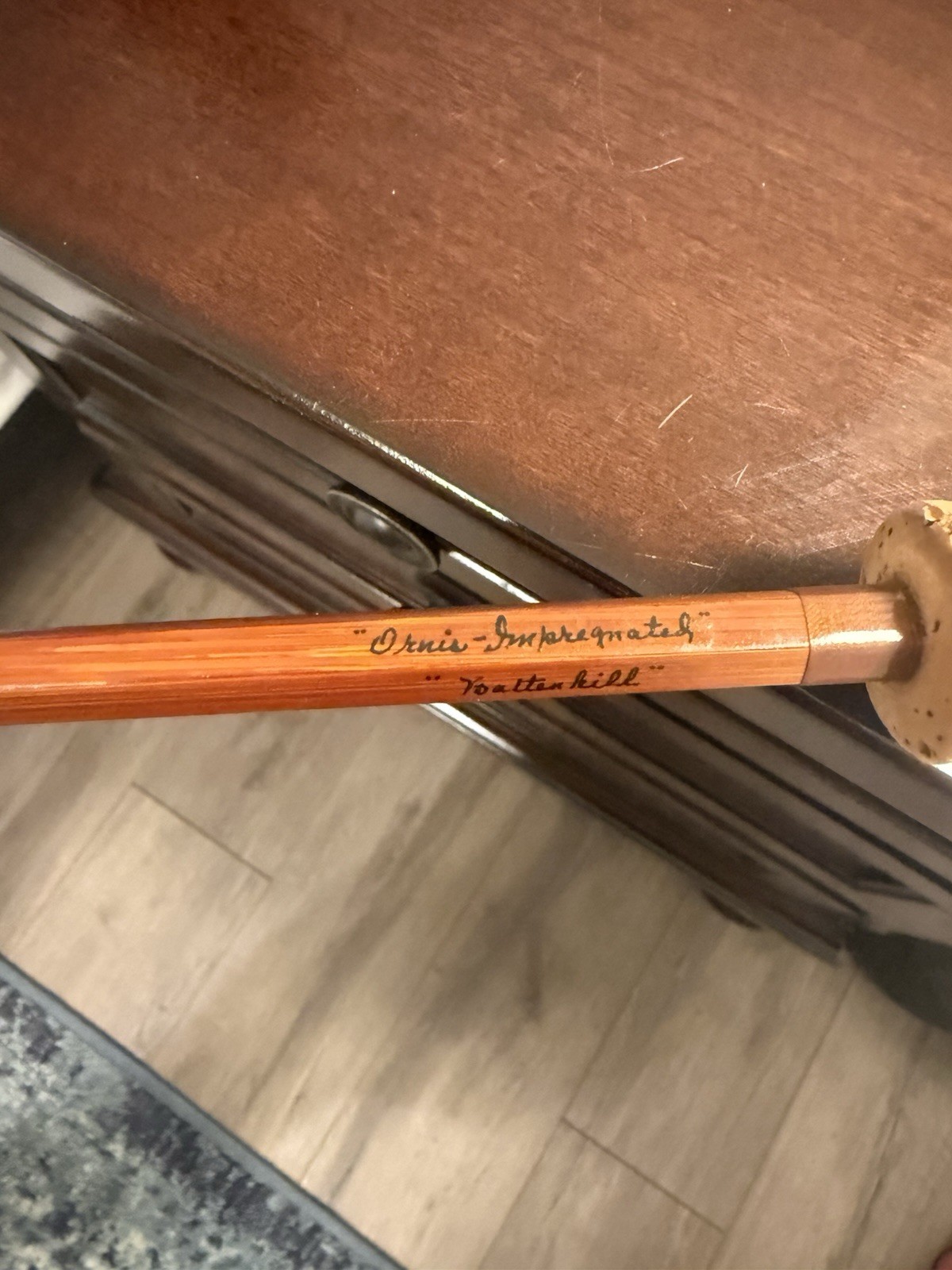 Orvis Battenkill 9 Ft 9wt 2 Piece With Both Tips Bamboo Fly Rod With Case