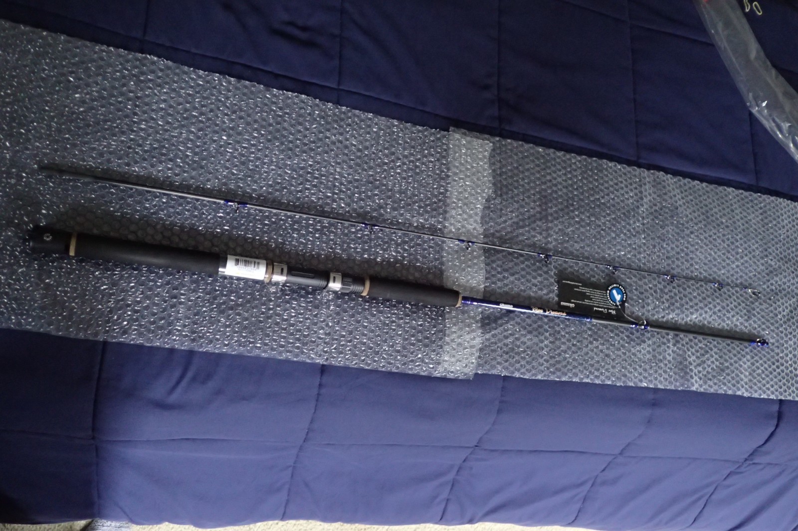Okuma 7’6 Blue Diamond Trolling CASTING Fishing A Rod 8-20lb “ML”S/M” Brand New