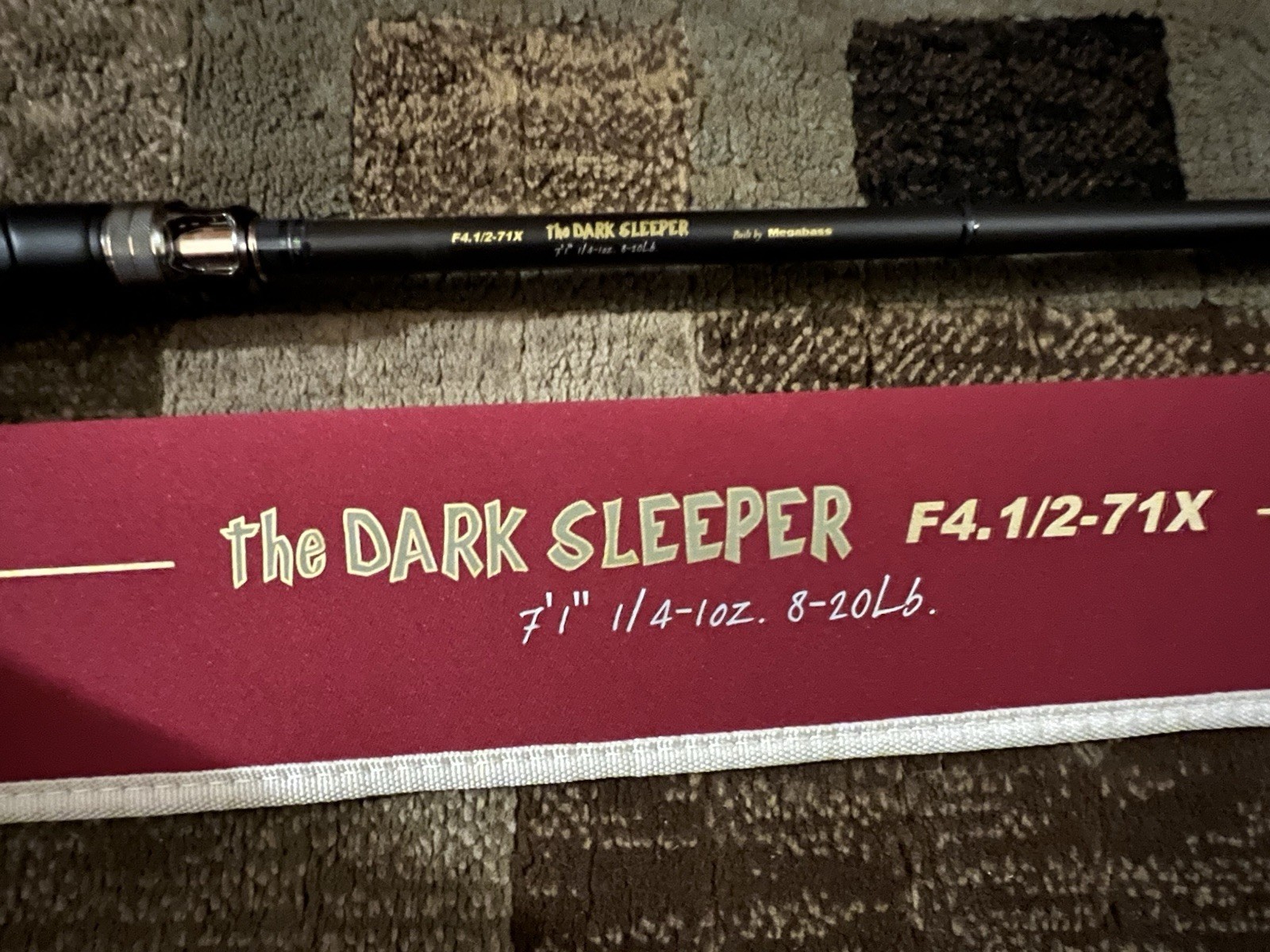 Megabass DESTROYER F4.1/2-71X THE DARK SLEEPER Baitcasting Rod