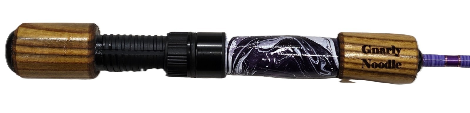 # 602 Gnarly Noodle 36 Inch “Purple Passion” Custom Ice Rod