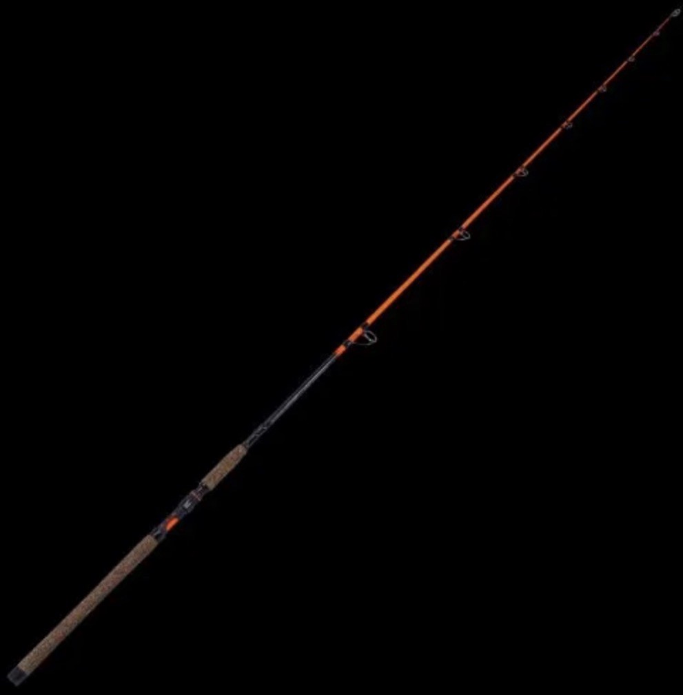 Whisker Seeker Catfish Casting Rod GFX2 Orange 7’6” 2-piece MH