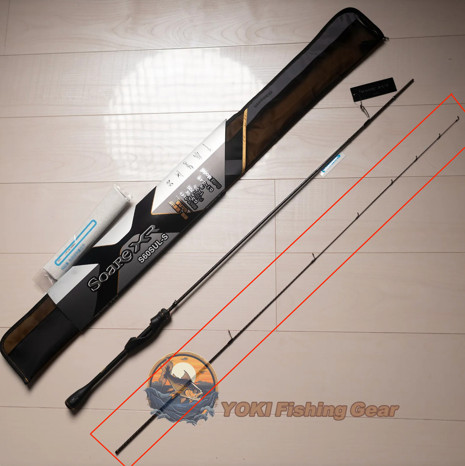 Shimano 21 SOARE XR S60SUL-S Spinning Rod #Front tip replacement parts ONLY