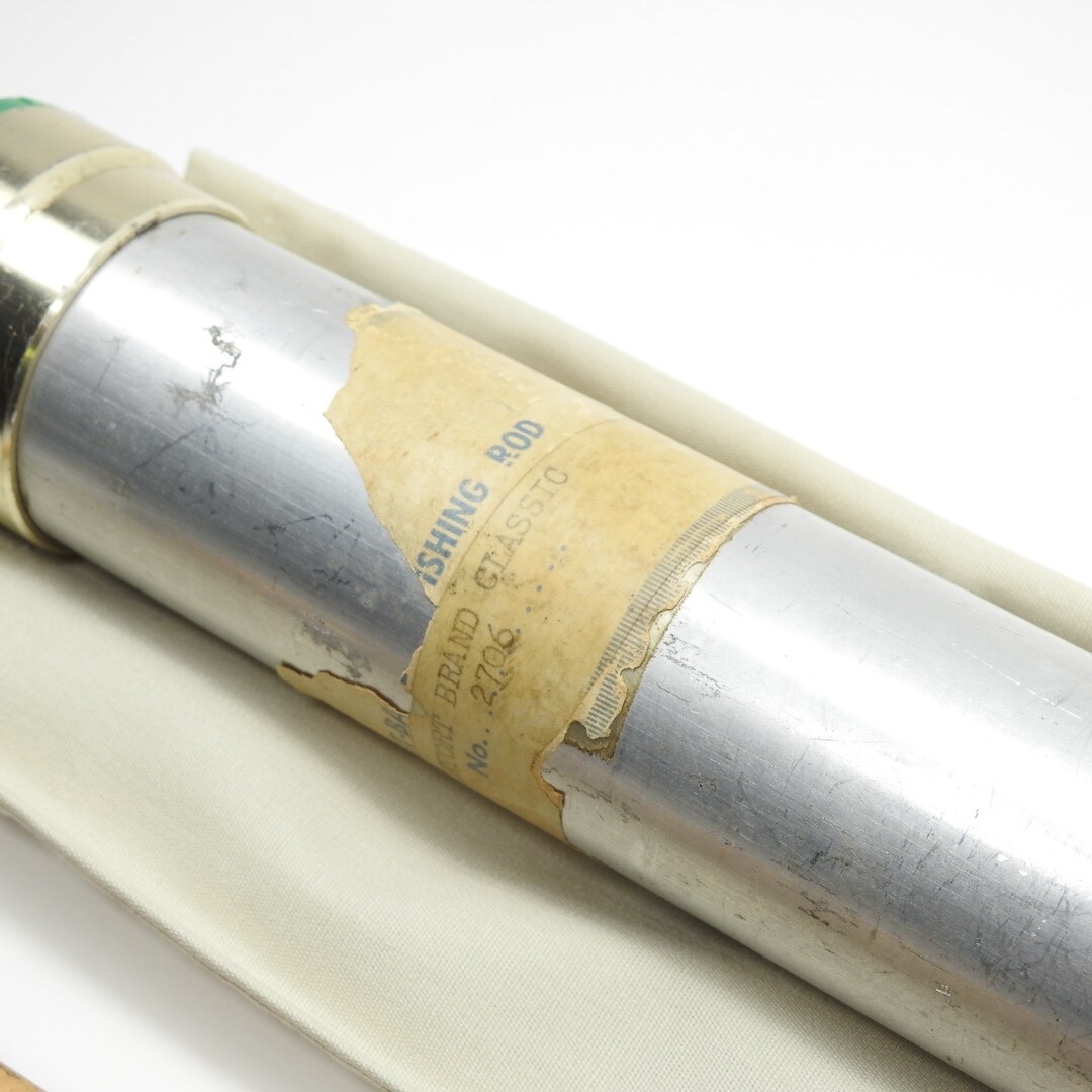Letort Brand “Classic” No. 2706 Bamboo Fly Fishing Rod. 7’ 2”. W/ Tube & Sock.