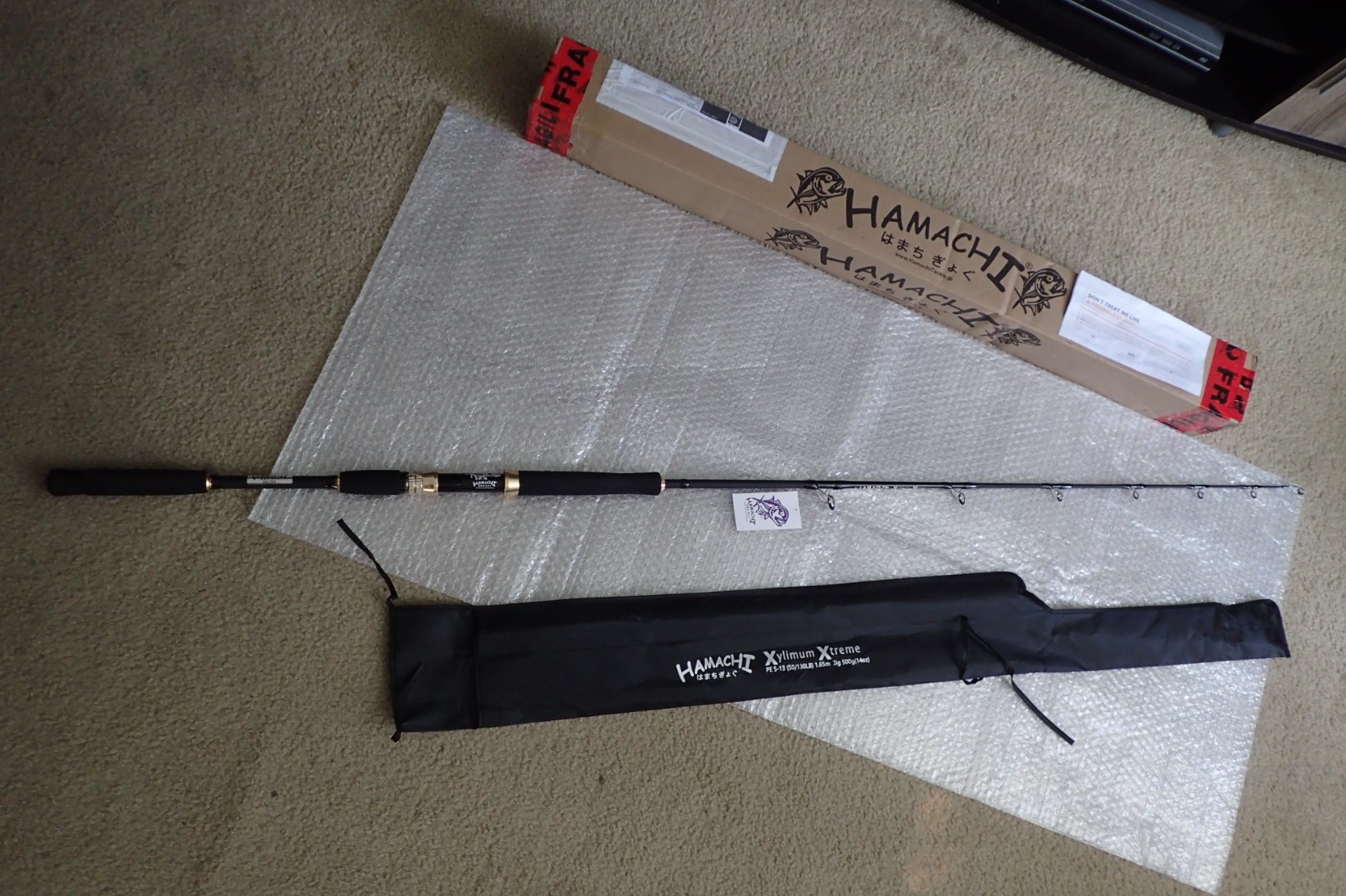 Hamachi Nano Jig Xtreme PE 5-13 50 – 130lb Japan fishing rod cast O/H