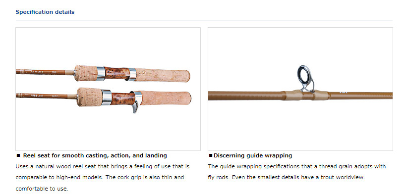 DAIWA 23 PURELIST 48UL・W Native Trout Rod Spinning 4.8 ft From Japan