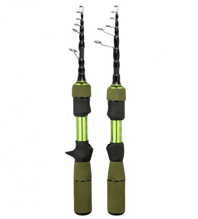 Telescopic Fishing Rod Carp Carbon Fiber Rod Spinning Casting Fast Action Pole