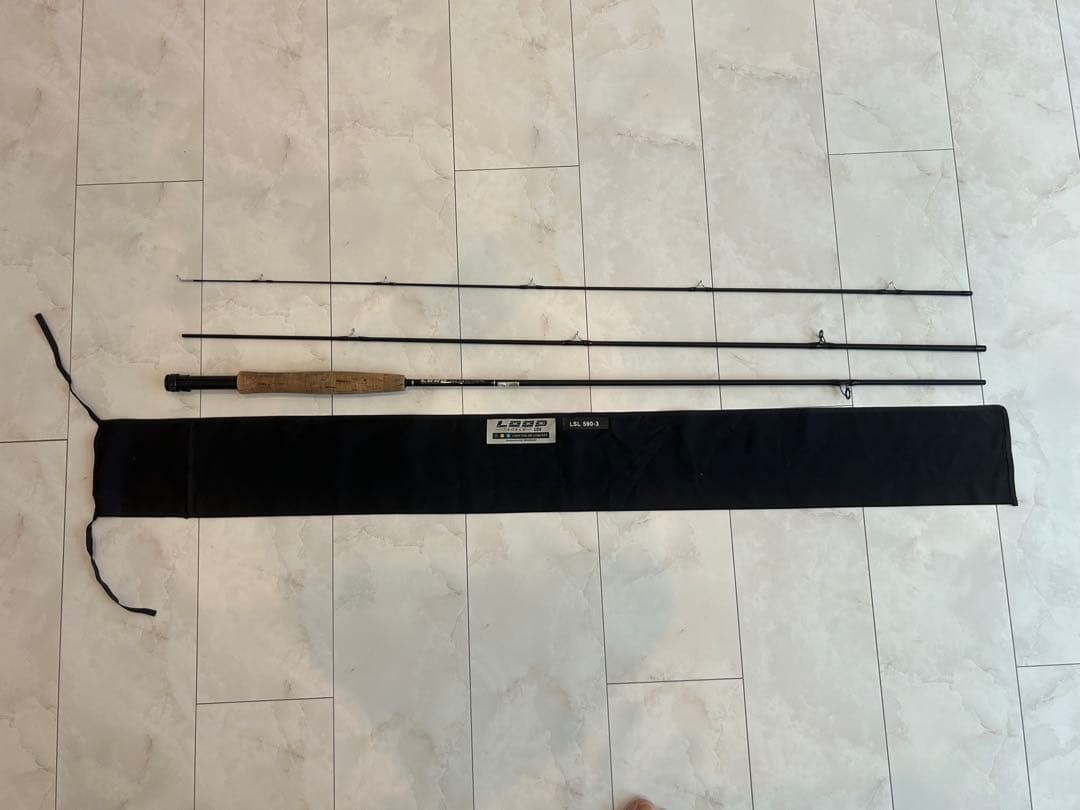 LOOP black line 9ft 3Pcs #5 fly rod Japan Limited Japanese From Japan JP