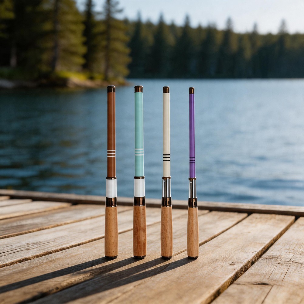 Carbon Fiber Stream Rod Lightweight 1.2m to 2.4m 27cm Collapsible Fishing Rod