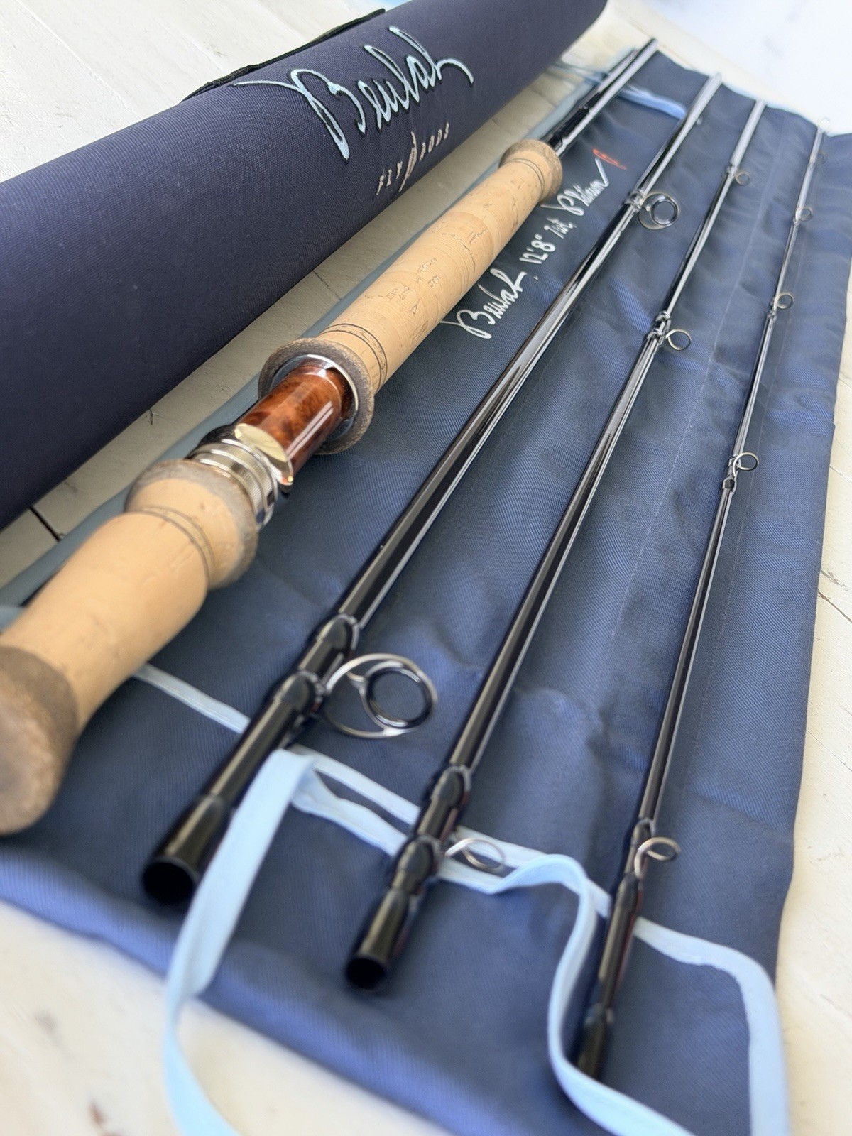 **BEAUTIFUL**🔥 BEULAH PLATINUM 7wt 12’8”in~4pc Switch/Spey🔥~LEGENDARY~
