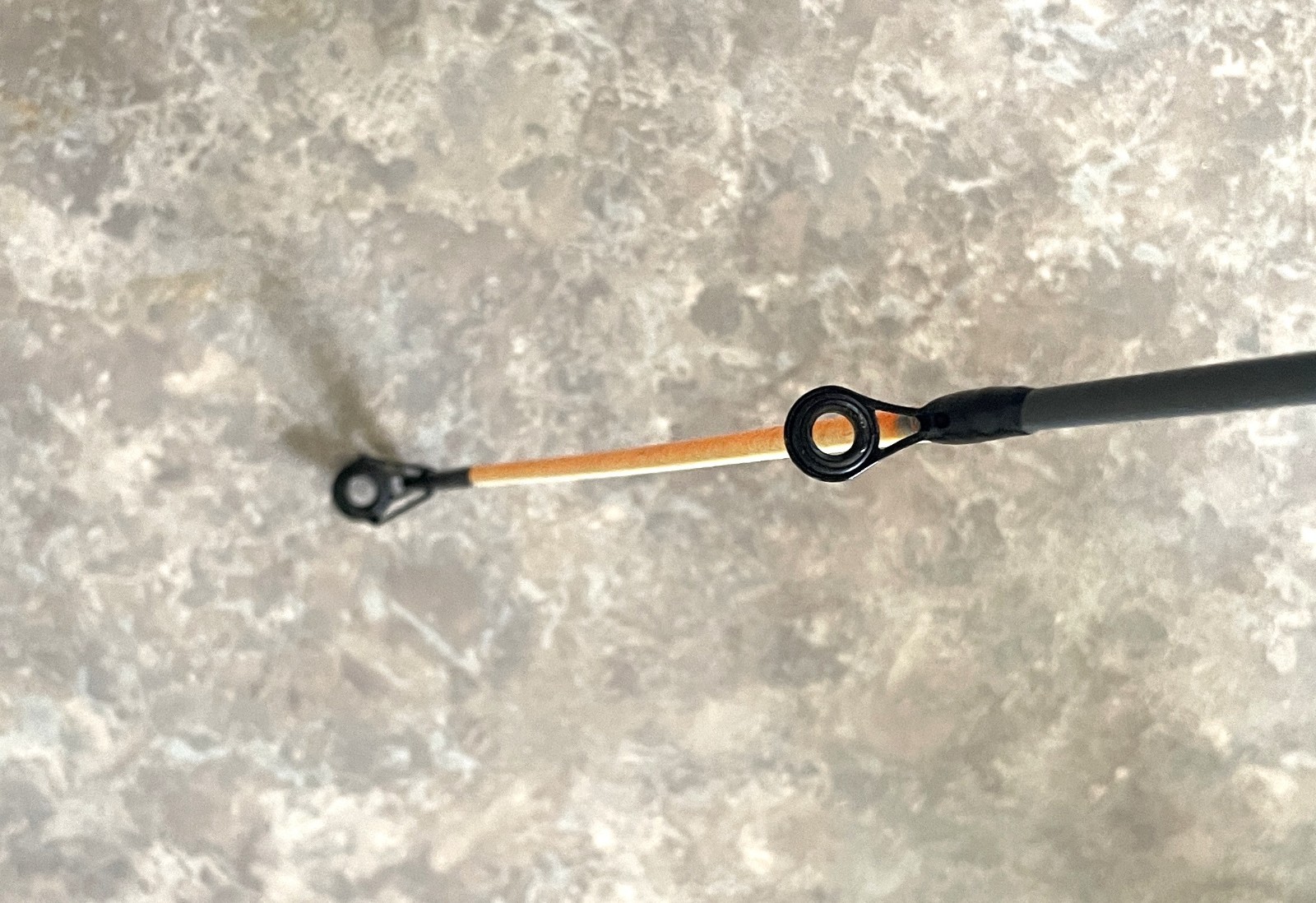 Sougayilang spinning rod model 2.1m strong carbonglass composite 2-piece, clean.