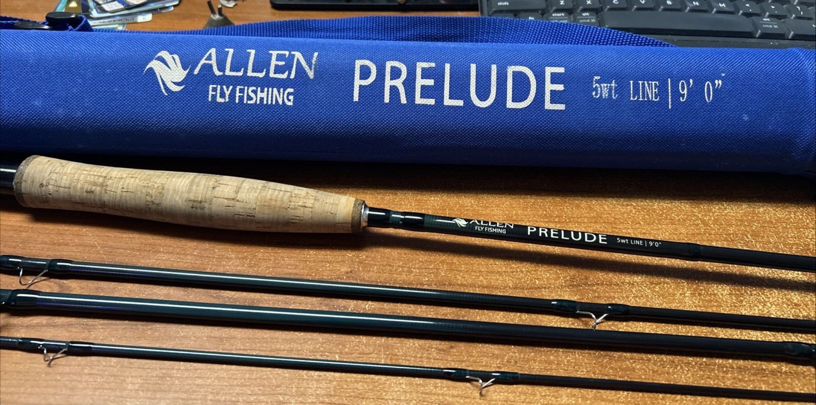 Allen Prelude 9’ 5WT 4-Piece Fly Rod w/ Original Tube – Great Condition!!