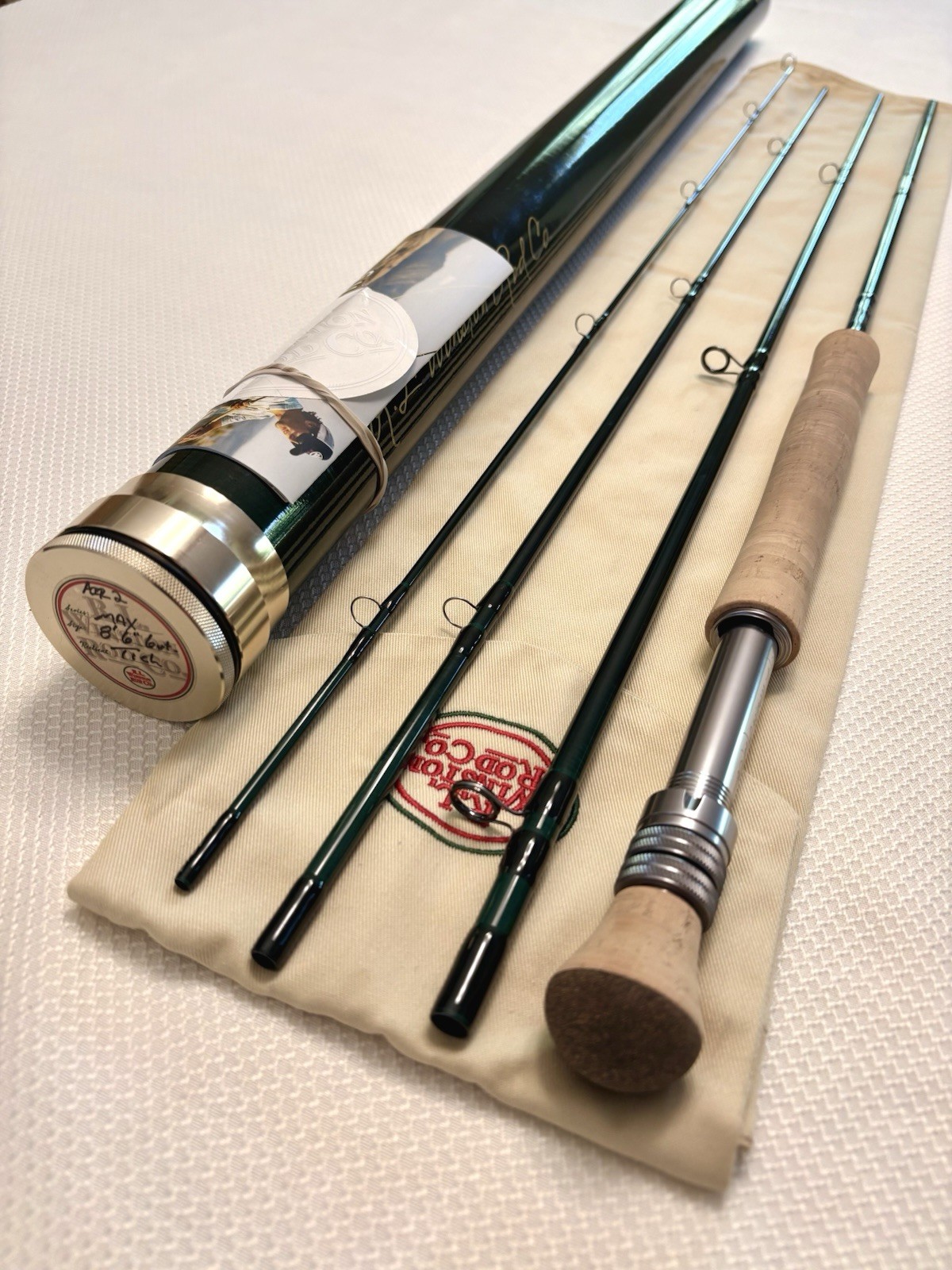 R.L. Winston Air 2 Max 8ft 6in 6wt Fly Rod – Has Not Been Registered!