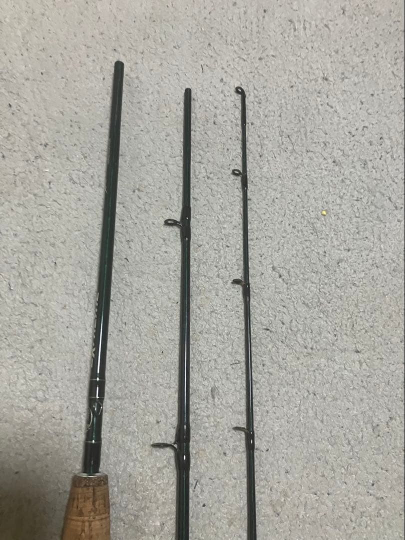 Bass Pro Shops Extreme 3-Piece Fishing Rod Rare Used