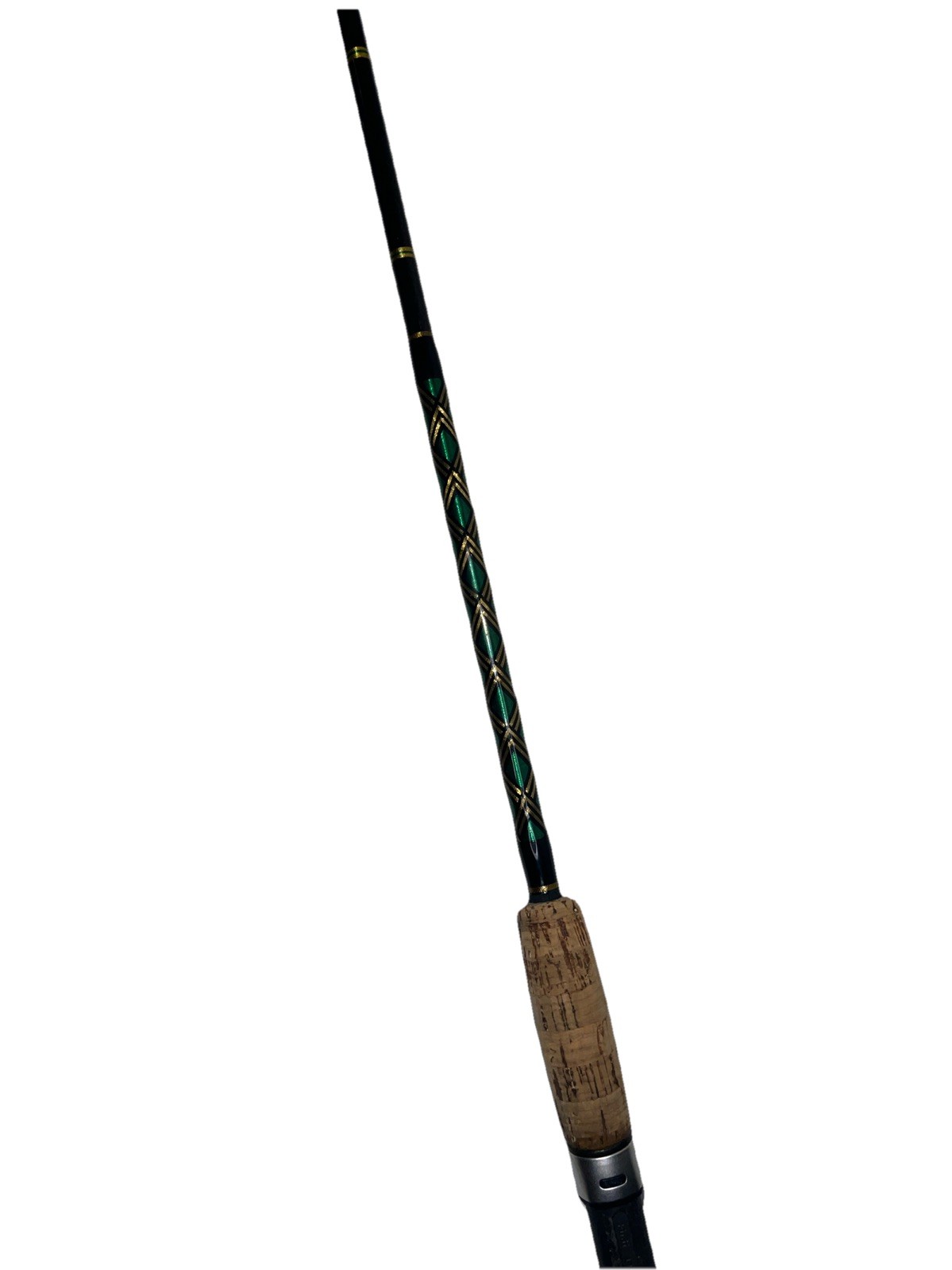 G. Loomis Vintage MB783 CELTIC GREEN SAILORS KNOT GOLD Fishing Rod 6’6 10-17lb