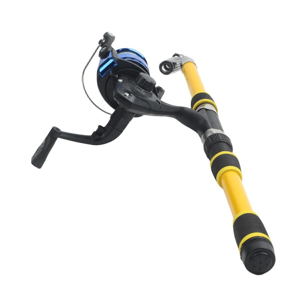 Complete Fishing Rod For Combo Telescopic Carbon Fiber 18 Meter Reel Gear Set