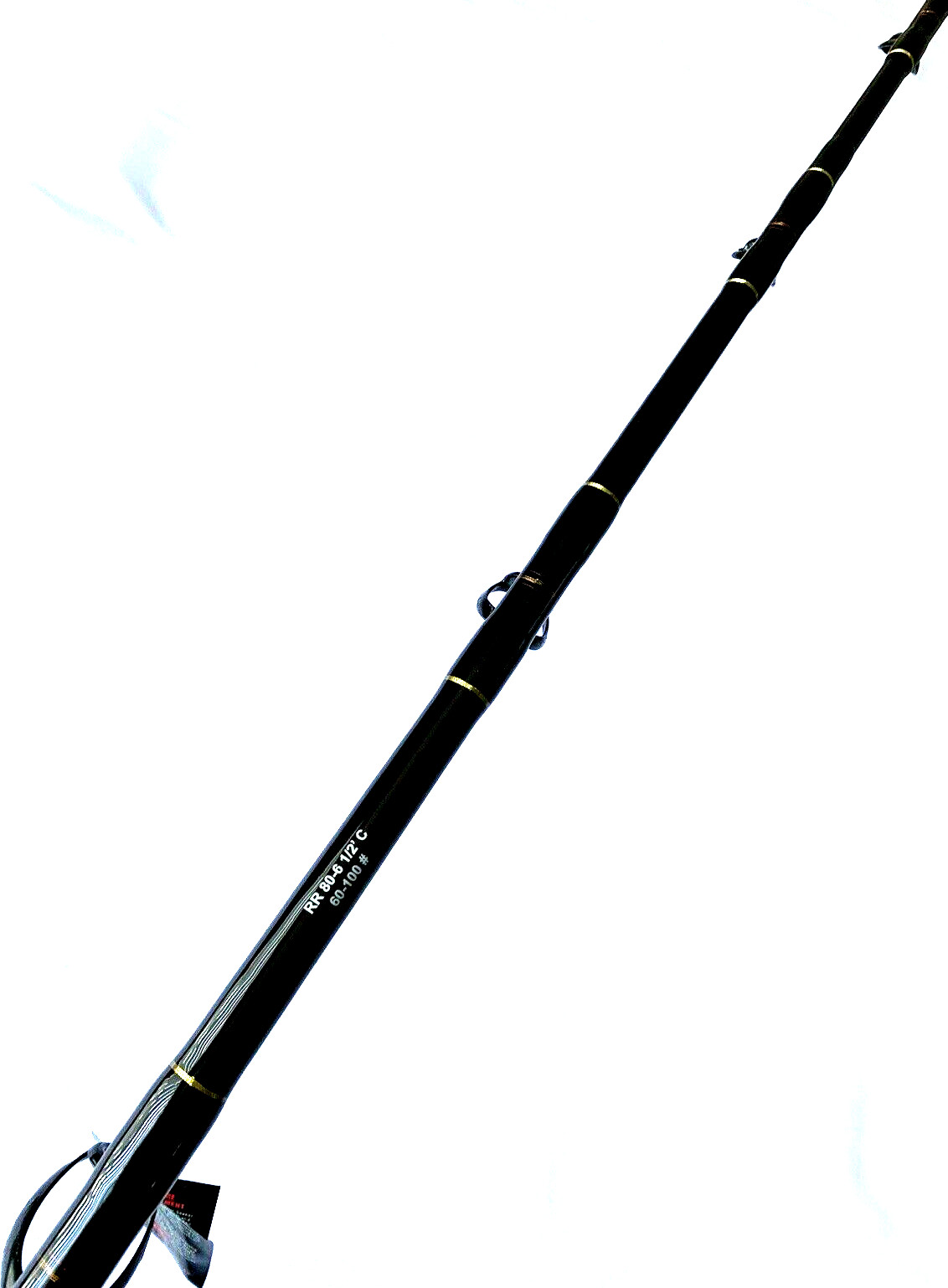 Seeker RR 60-6 1/2’C Rail Boss 50-80Lb trolling 6.5FtFishing Rod made in USA