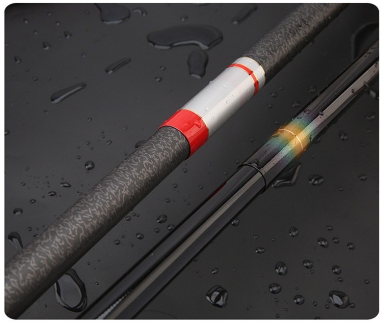 Telescopic Fishing Rod Carbon Fiber Stream Hand Pole 3.6m 4.5m 7.2m 8m 9m Travel
