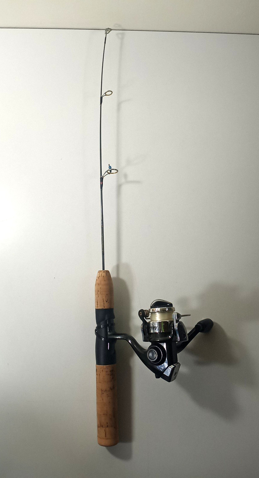 RARE Vtg Berkley LIGHTNING ROD 24″ Ice Fishing Rod LRIS24SUL Reel LR100 Combo