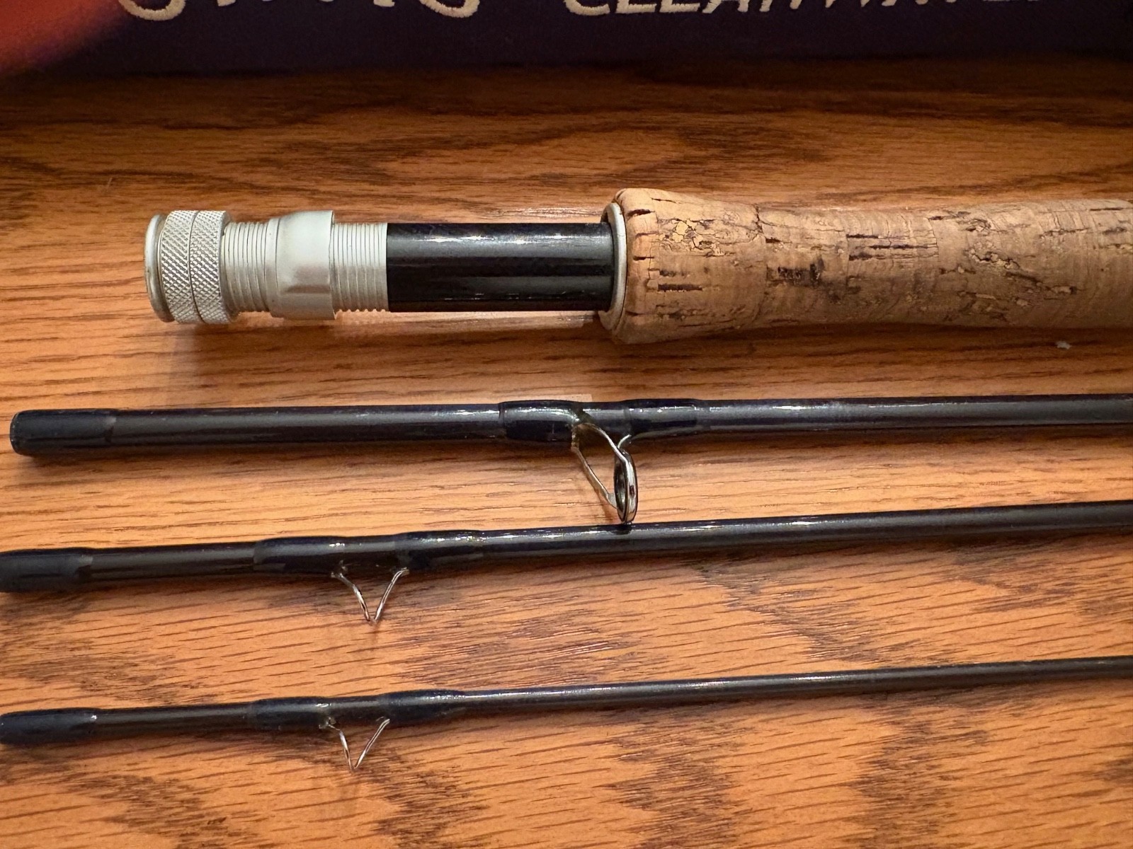 Orvis Clearwater II 8’6” Fly Rod 865-4 Tip Flex 4pc. 5 wt. 3 oz. w/ Hard Tube