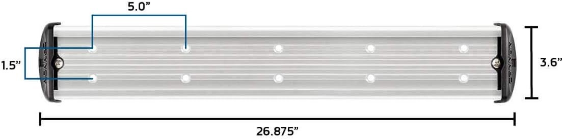 Aluminum Mounting Track for Downriggers and Boat Accessories