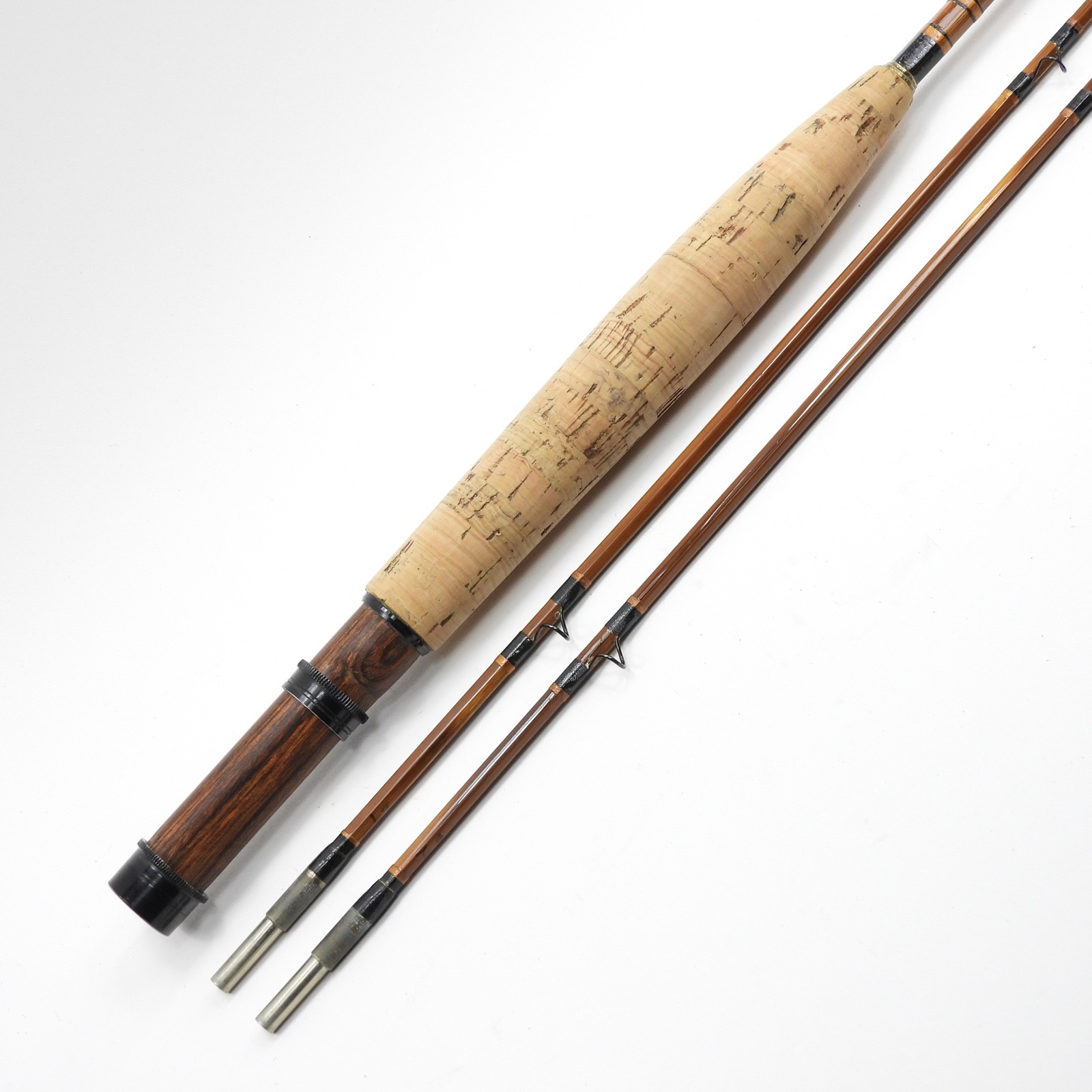Unknown Maker Bamboo Fly Fishing Rod. 6’ 6”. 4wt. W/ Tube & Sock.