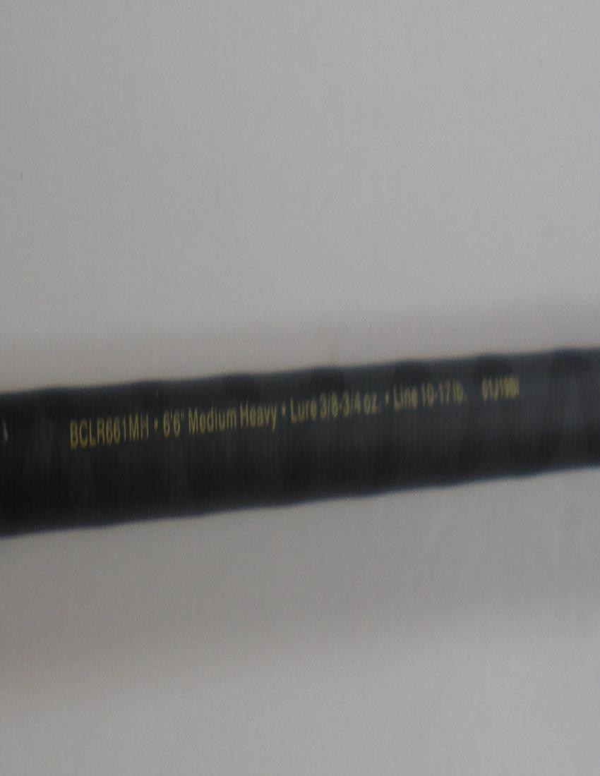 Berkley 1429002 BCLR661MH Berkley Lightning Casting Rod 6ft 6in 1 Pc Med Heavy