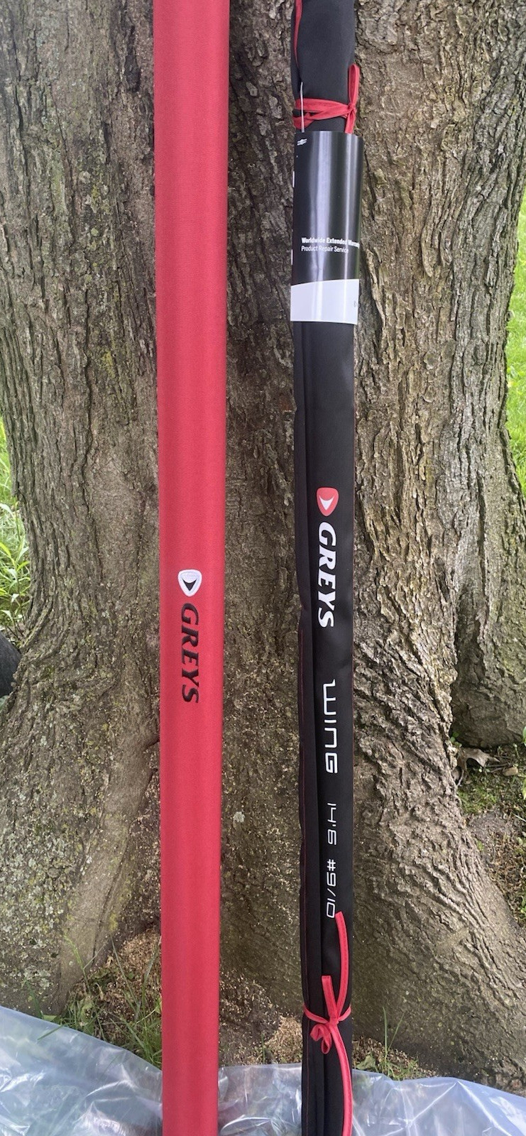 Greys Wing 4 Pc Double Handed Fly Fishing Rod 14 Ft 6” 9/10 wt. Salmon Spey NEW