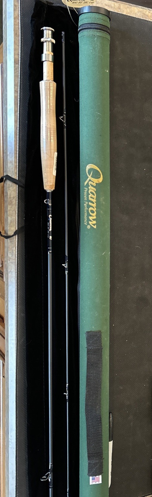 Quarrow Ml3 8043 8 2pc 4 weight Fly Rod built on G loomis GLX blank