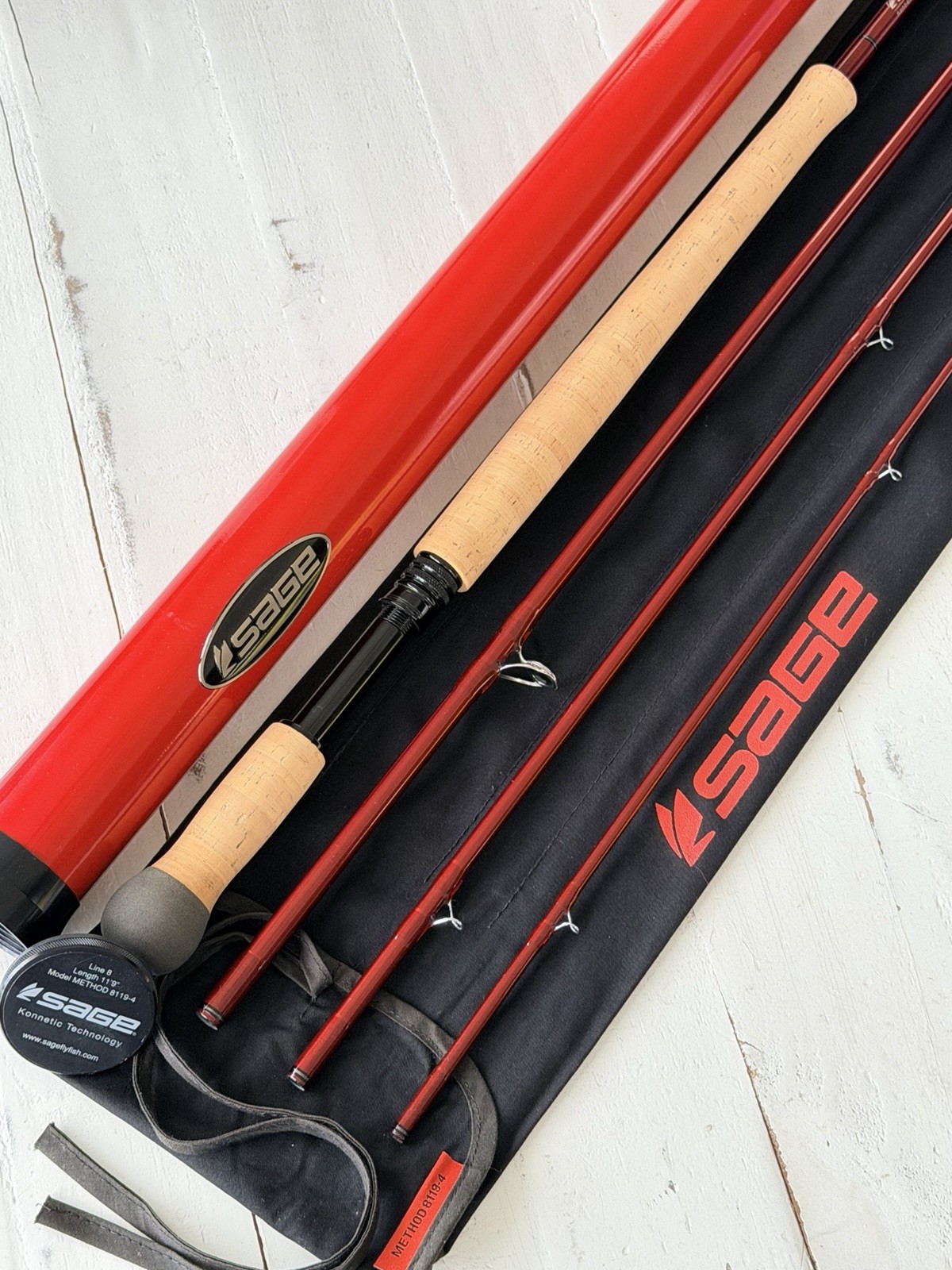 **BEAUTIFUL** SAGE METHOD X 8wt. 11’9”in SWITCH/SPEY Rod!!!!