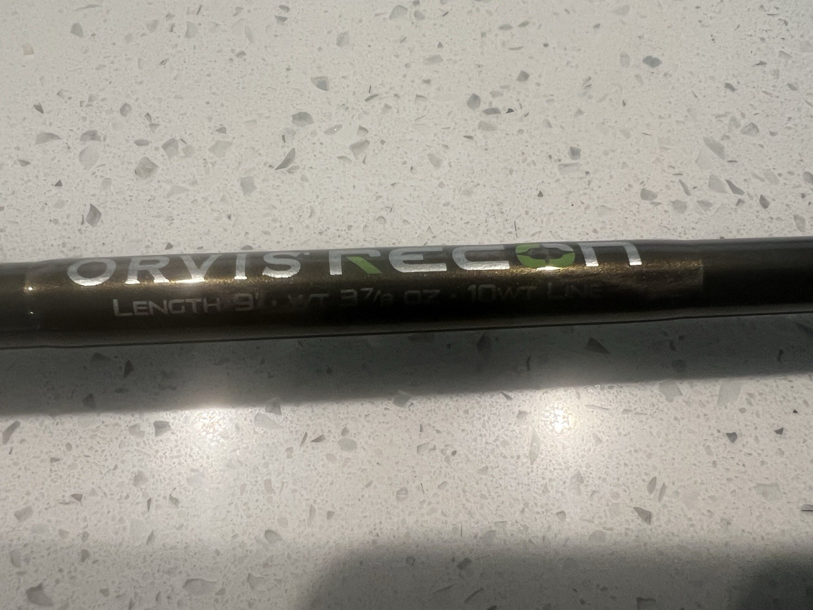 NEW Orvis Recon Fly Rod – 9’ 10WT – 4-Piece – 3 7/8 oz -Never Fished – USA Made
