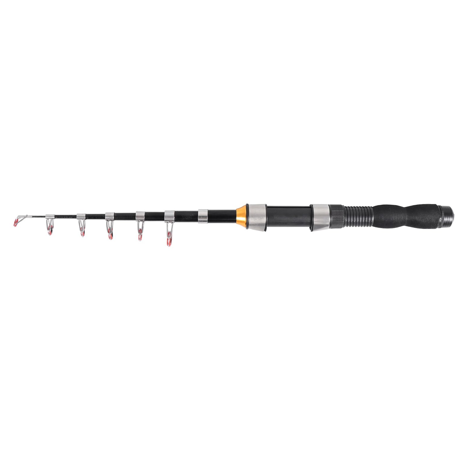 Telescopic Collapsible Extendable Fishing Rod for Saltwater Full Extend 4.9 Feet